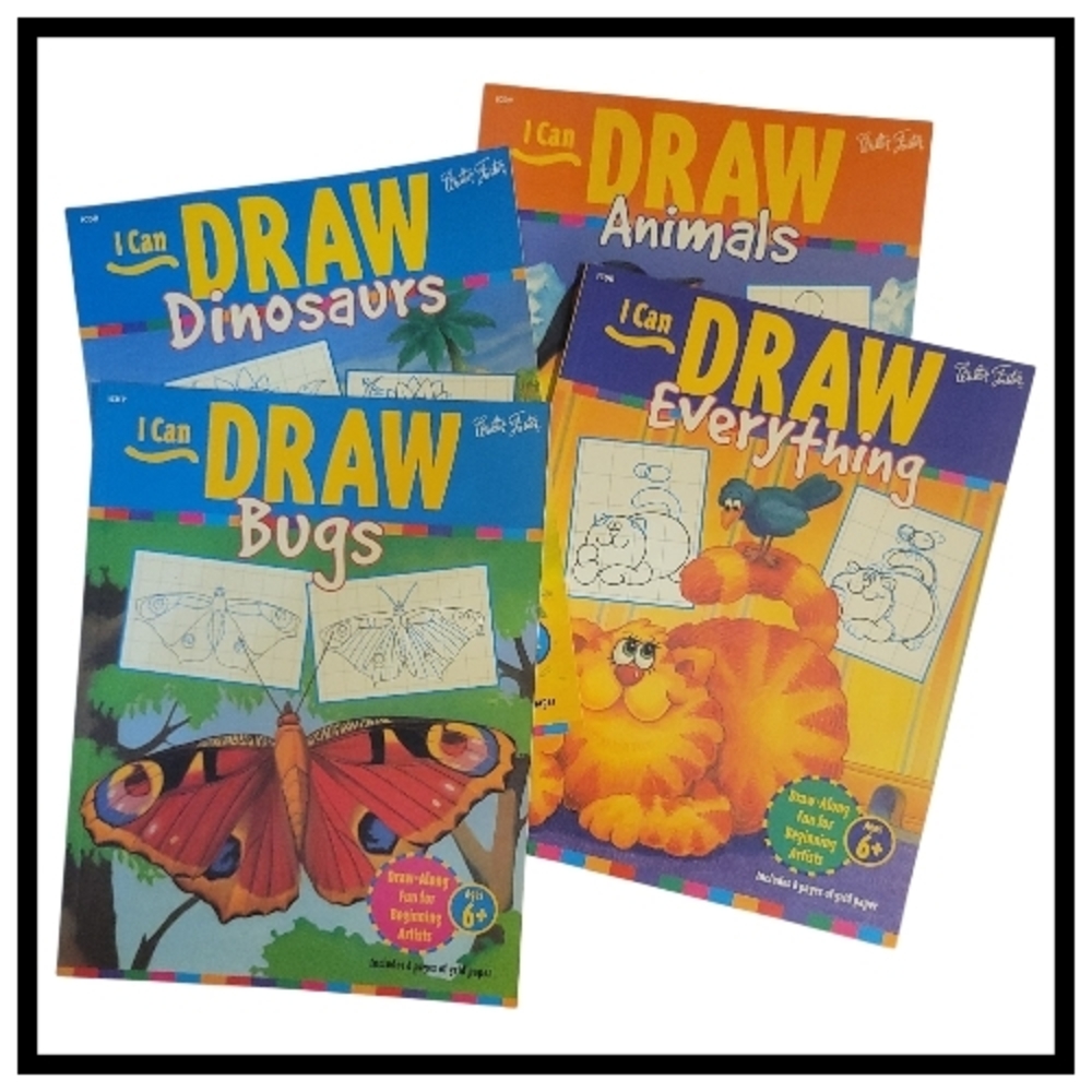 I Can Draw Book Set Of 4